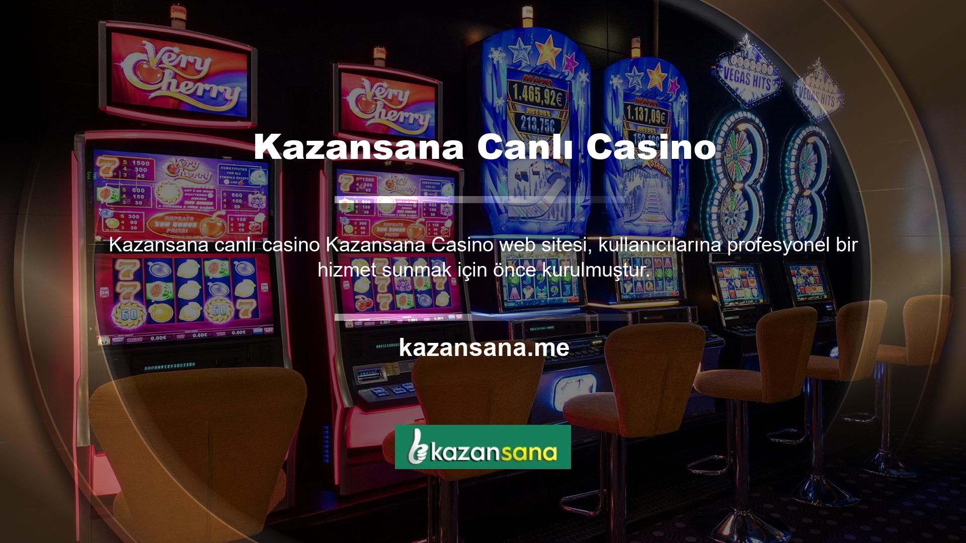 Günümüzde birçok casino sitesi bulunmaktadır