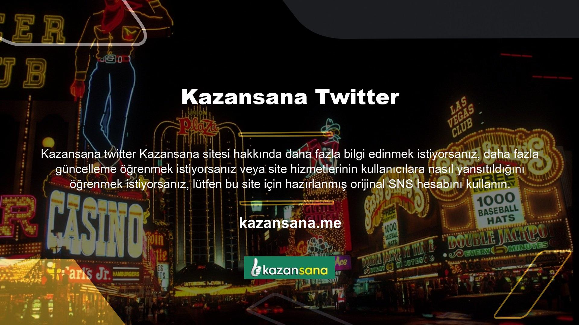 Bu seçeneklerin en ünlüsü ve güvenlisi olan Kazansana Twitter hesabı, halihazırda çeşitli sosyal medya hesaplarının kullanımda olmasıyla birleşecek gibi görünüyor