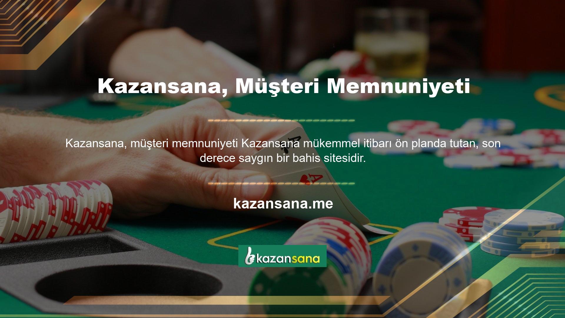 Görünüşe göre Kazansana Casinosu oyun endüstrisinde önemli bir varlığa sahip