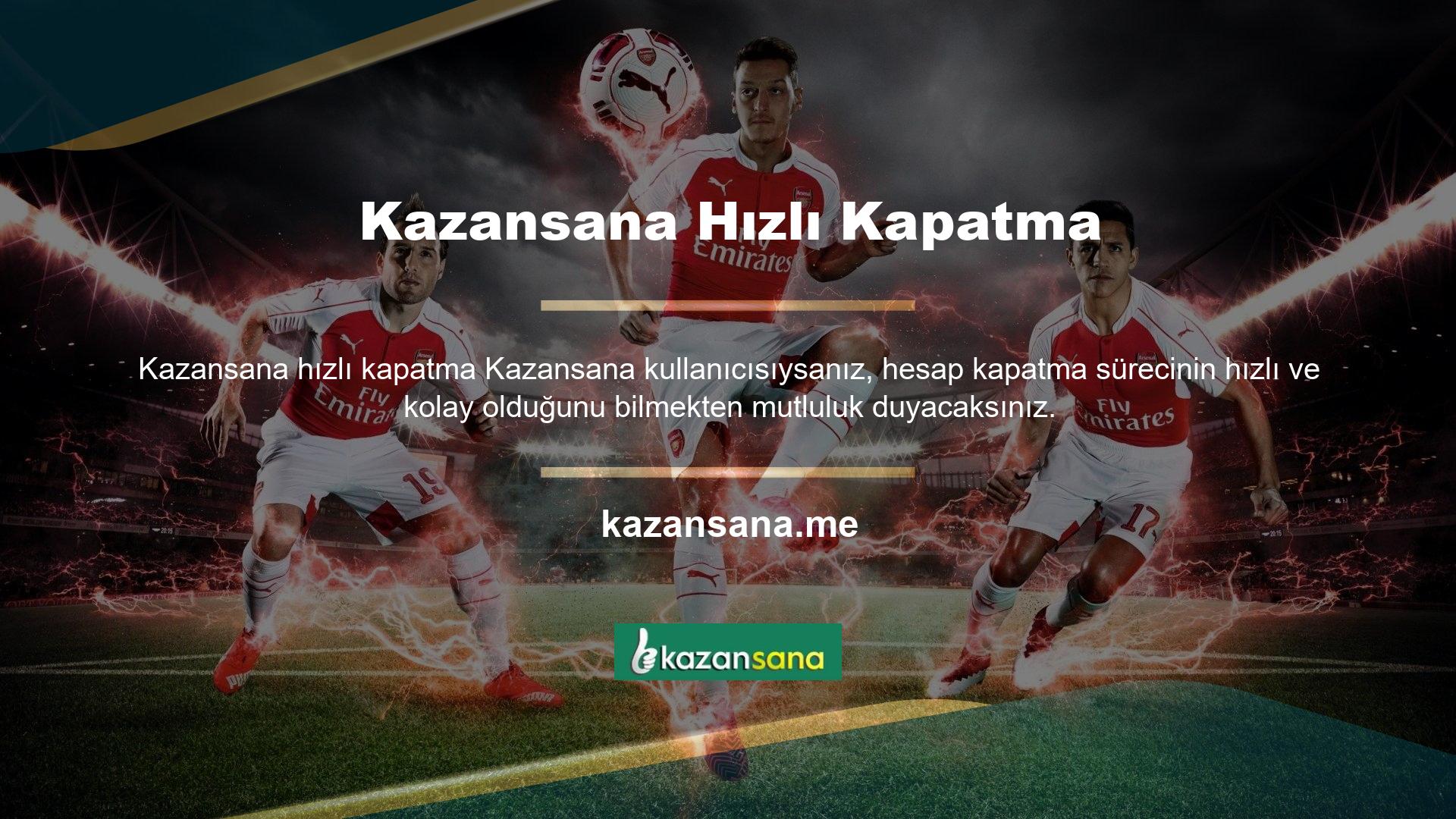 Gerekli kriterler ve koşullar karşılandıktan sonra, hesap kolayca kapatılabilir