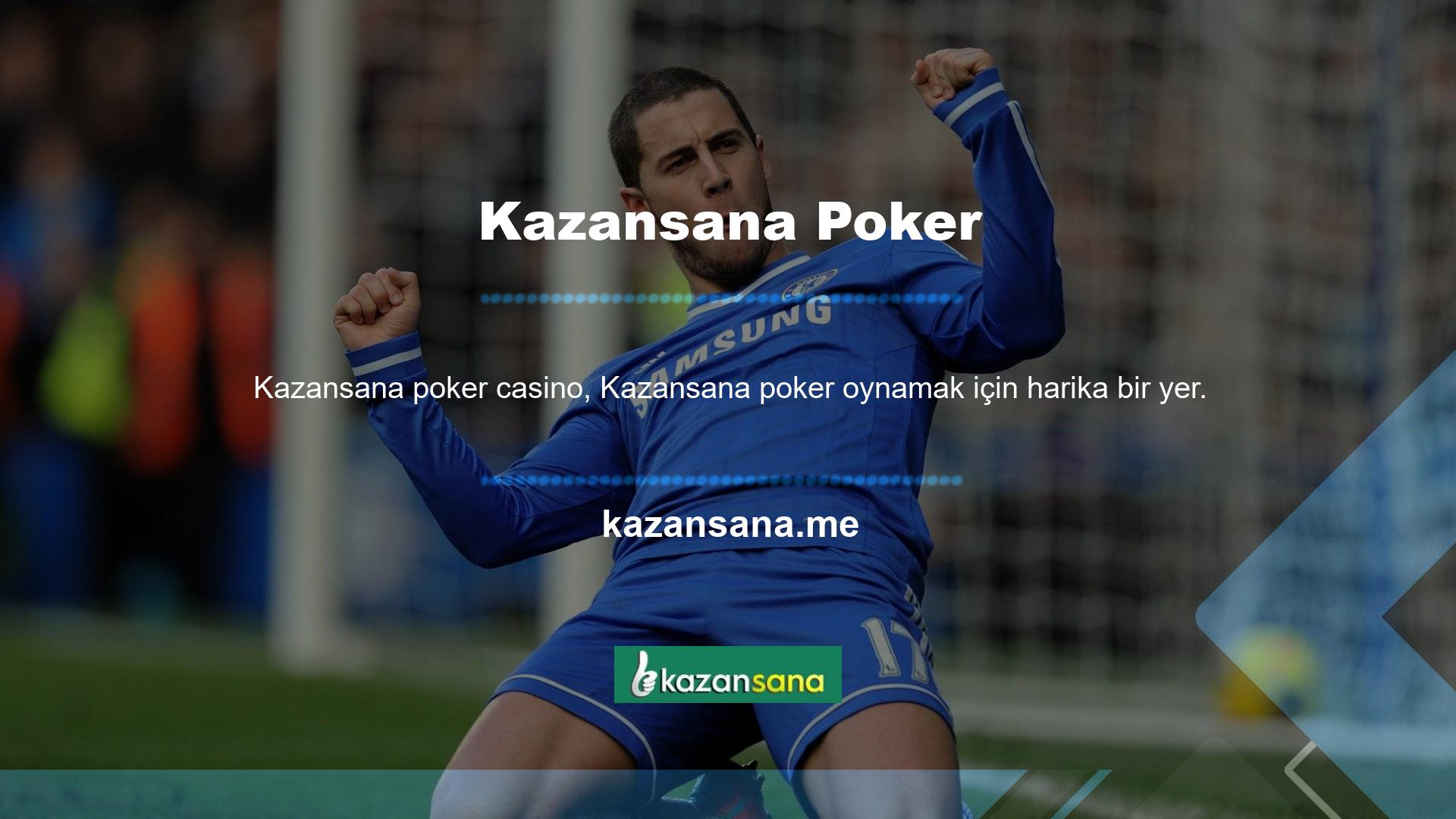 Poker oyuncuları oyunu sever ve ondan para kazanabilir